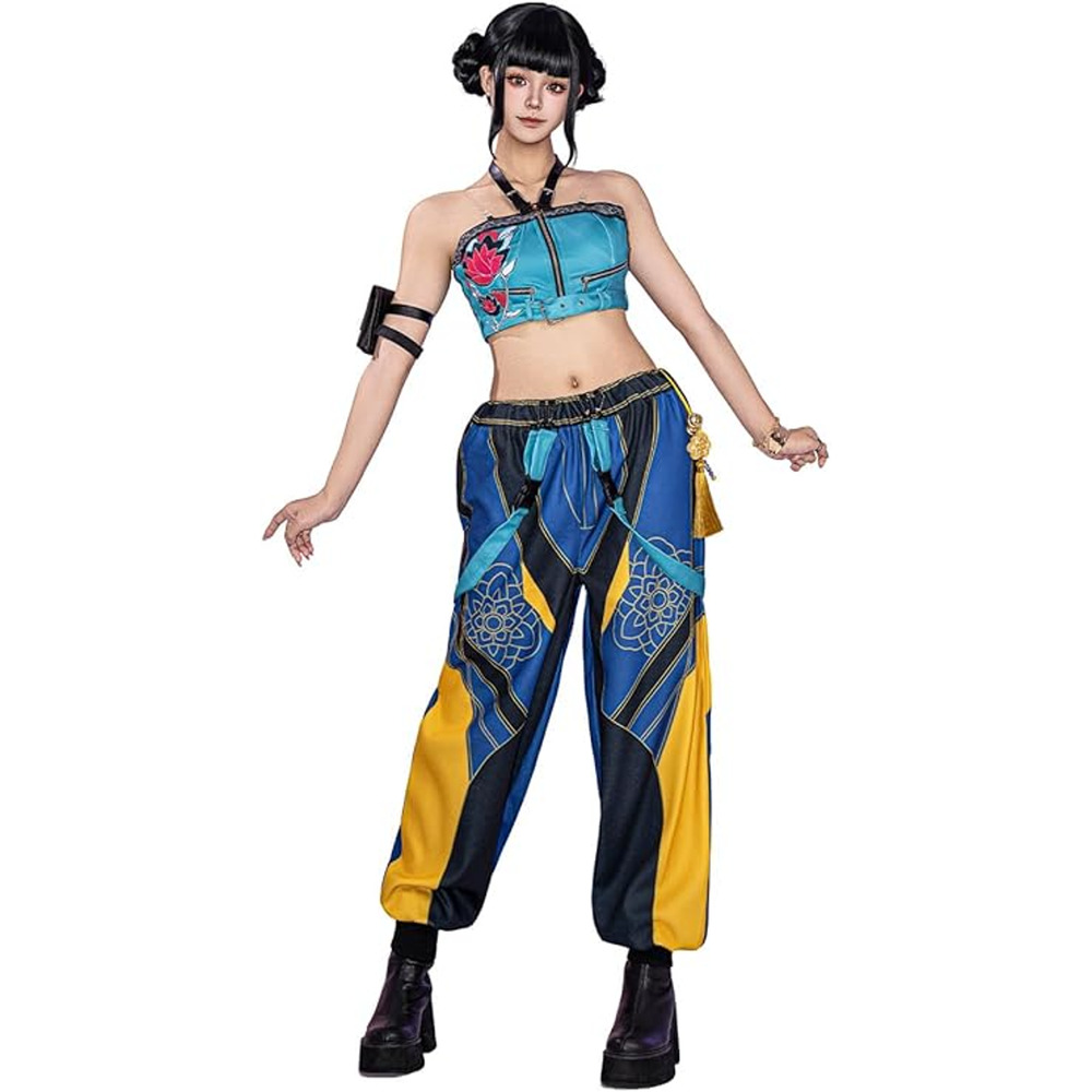Women's Zoey KPop Demon Hunters Cosplay Costume Anime Comic Con Small